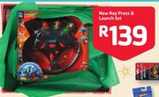 New Ray Press & Launch Set
