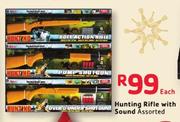 Hunting Rifle With Sound-Each