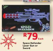 Space Defender Laser Gun Of Sword