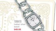 Tomato Ladies Silver Watch