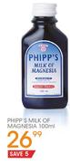 Phipp's Milk Of Magnesia-100ml