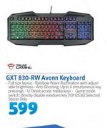 Trust Gaming GXT 830-RW Avonn Keyboard