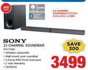 Sony 2.1 Channel Soundbar HT-CT290