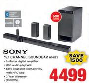 Sony 5.1 Channel Soundbar HT-RT3