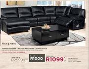 House Of Motani Manor Corner 1 Action Reclining Lounge Suite