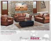 Zimbali 3 Piece Lounge Suite