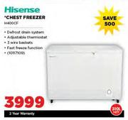 Hisense 310L Chest Freezer H400CF