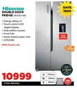 Hisense 516L Double Door Fridge H67OSS-WD
