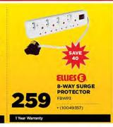 Ellies 8-Way Surge Protector FBWP3