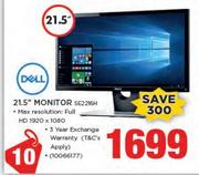 Dell 21.5” Monitor SE2216H
