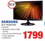 Samsung 21.5” Monitor LS22D 300