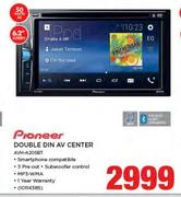 Pioneer 6.2" Double Din AV Center(AVH-A205BT)