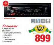 Pioneer Car Radio(DEH-1950)