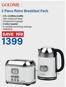 Goldair 2 Piece Retro Breakfast Pack