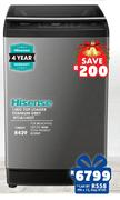 Hisense 14Kg Top Loader Titanium Grey WTJA1402T