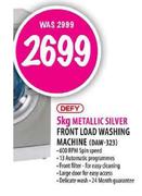 Defy 5Kg Mettalic Silver Front Load washing Machine 