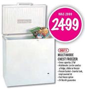 Defy Mulimode Chest Freezer Gross Capacity-270L