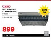 Defy 600 Slimline Cookerhood DCH291