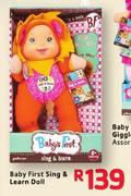 Baby First Sing & Leran Doll