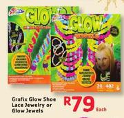 Grafix Glow Shoe Lace Jewelry Or Glow Jewels Each