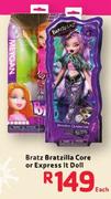 Bratz Bratzilla Core Or Express It Doll-Each