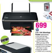 HP 3 In 1 Ink Advantage Printer IA2515/IA1515