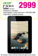 Acer 8" WiFi 3G Tablet A1-811