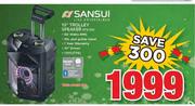 Sansui 10" Trolley Speaker(STS-100)