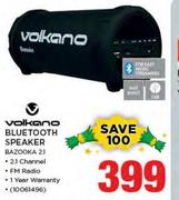 Volkano Bluetooth Speaker(BAZOOKA 2.1)