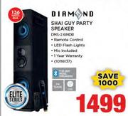 Diamond Shai Guy Party Speaker 