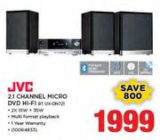 JVC 2.1 Channel Micro DVD HiFi BT UX-DN721