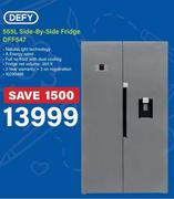 Defy 555L Side By Side Fridge DFF547