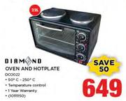 Diamond Oven And Hotplate DCO022