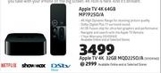 Apple TV 4K 64GB MP72SO/A