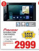 Pioneer Double Din Car Radio AVH-Z205BT