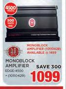 RA Monoblock Amplifier EDGE-4500