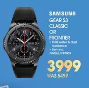 Samsung Gear S3 Classic Or Frontier