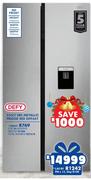 Defy 555L SBS Metallic Fridge WD DFF447