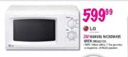 LG Manual Microwave Oven(MS2021CS)-20L