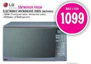 LG Mirror Finish Electronic Microwave Oven(MS3949CS)-39L