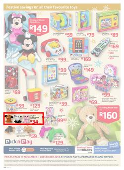 Pick N Pay : Big Savings On All Your Festive Favourites From Toys To Treats (19 Nov - 1 Dec 2013), page 12