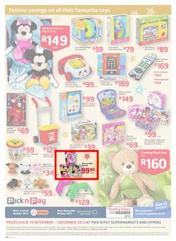 Pick N Pay : Big Savings On All Your Festive Favourites From Toys To Treats (19 Nov - 1 Dec 2013), page 12