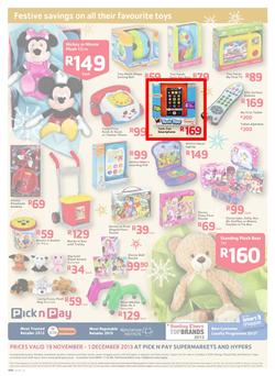 Pick N Pay : Big Savings On All Your Festive Favourites From Toys To Treats (19 Nov - 1 Dec 2013), page 12