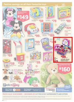 Pick N Pay : Big Savings On All Your Festive Favourites From Toys To Treats (19 Nov - 1 Dec 2013), page 12