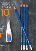 Staedtler Norica 3+1 HB Pencils