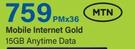 HP Victus 15 Intel Core i5 RTX 4060 Laptop-On MTN Mobile Internet Gold 15GB Anytime Data