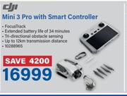 Dji Mini 3 Pro With Smart Controller