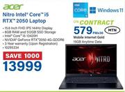 Acer Nitro Intel Core i5 RTX 2050 Laptop