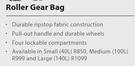 Roller Gear Bag Large - 140L Each