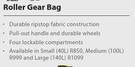 Roller Gear Bag Small - 40L Each